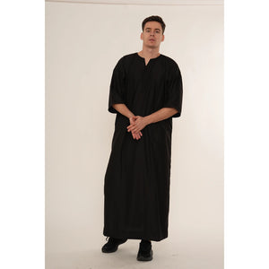 TT-006 - Men's Emirati Omani Half Sleeve Thobe-TruClothing