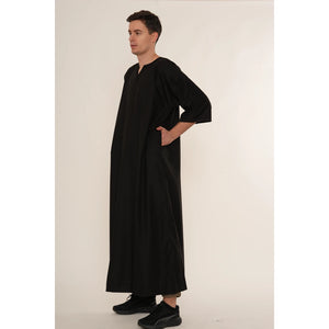 TT-006 - Men's Emirati Omani Half Sleeve Thobe-TruClothing