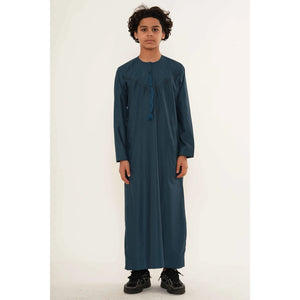 TT-008 - Boy's Emirati Omani Tassel Thobe-TruClothing