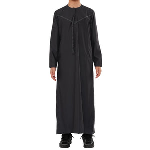 TT-008 - Boy's Emirati Omani Tassel Thobe-TruClothing