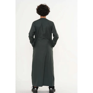 TT-008 - Boy's Emirati Omani Tassel Thobe-TruClothing