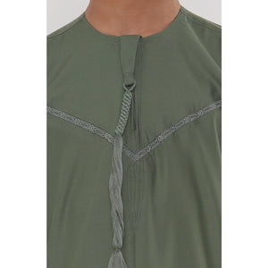 TT-008 - Boy's Emirati Omani Tassel Thobe-TruClothing