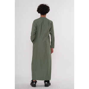 TT-008 - Boy's Emirati Omani Tassel Thobe-TruClothing