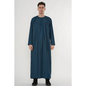 TT-008 - Men's Emirati Omani Arab Tassel Thobe-TruClothing