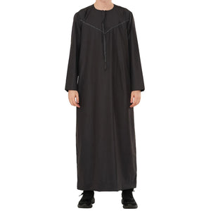 TT-008 - Men's Emirati Omani Arab Tassel Thobe-TruClothing