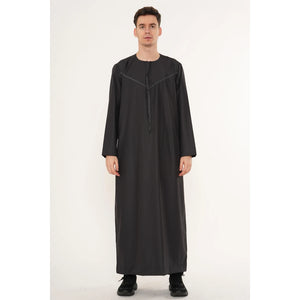 TT-008 - Men's Emirati Omani Arab Tassel Thobe-TruClothing