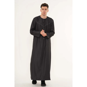 TT-008 - Men's Emirati Omani Arab Tassel Thobe-TruClothing