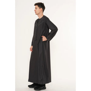 TT-008 - Men's Emirati Omani Arab Tassel Thobe-TruClothing