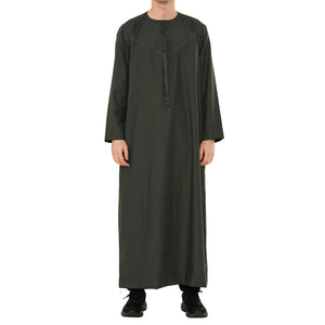 TT-008 - Men's Emirati Omani Arab Tassel Thobe-TruClothing