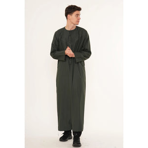 TT-008 - Men's Emirati Omani Arab Tassel Thobe-TruClothing