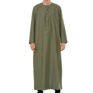 TT-008 - Men's Emirati Omani Arab Tassel Thobe-TruClothing