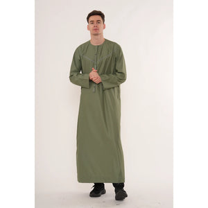 TT-008 - Men's Emirati Omani Arab Tassel Thobe-TruClothing