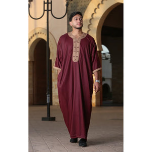 HM63_thobe_Maroon-Gold_52, HM63_thobe_Maroon-Gold_54, HM63_thobe_Maroon-Gold_56, HM63_thobe_Maroon-Gold_58, HM63_thobe_Maroon-Gold_60, HM63_thobe_Maroon-Gold_62