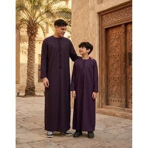TT-001 - Men's Emirati Thobe Islamic Clothing String Tassel-TruClothing