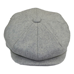 Boys Wool Blend Newsboy Hat Flat Cap-TruClothing