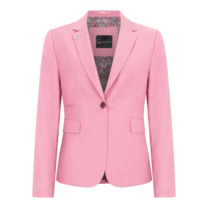 TP-16 - Women's 3 Piece Plain Pink Suit-TruClothing