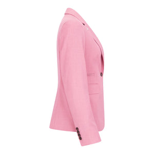 TP-16 - Women's 3 Piece Plain Pink Suit-TruClothing