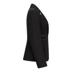 TPW-13 - Women's 3 Piece Plain Black Suit-TruClothing