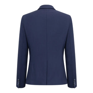 TPW-14 - Women's 3 Piece Plain Navy Blue Suit-TruClothing