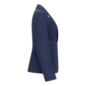 TPW-14 - Women's 3 Piece Plain Navy Blue Suit-TruClothing