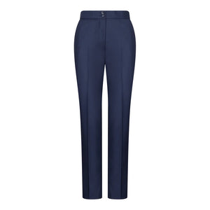 TPW-14 - Women's 3 Piece Plain Navy Blue Suit-TruClothing
