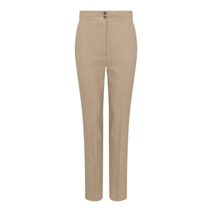 TPW-54 - Women's Cream 3 Piece Prince of Wales Check Suit-TruClothing