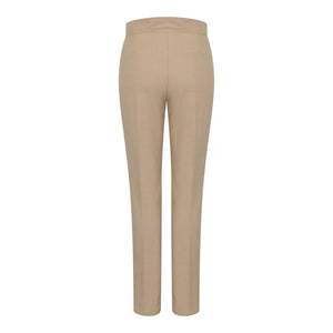 TPW-54 - Women's Cream 3 Piece Prince of Wales Check Suit-TruClothing