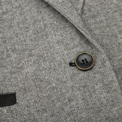 Bléiser y chaleco de tweed gris negro con parche en el codo estilo clásico Peaky de los años 20 para mujer