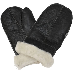 Unisex-Handschuhe aus echtem Schaffell Warm für den Winter dickes Wollfutter - Infinity Leather - 2