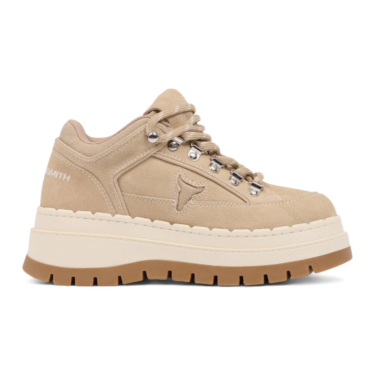 Ultimatum - Women's Sand Brown Chunky Platform Sneakers