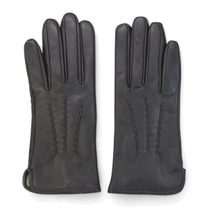 Women’s Genuine Leather Wool Lined Touchscreen Gloves-TruClothing