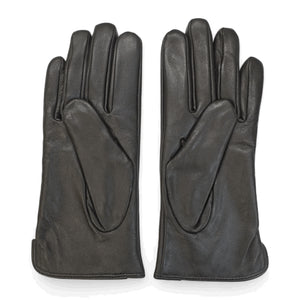 Women’s Genuine Leather Wool Lined Touchscreen Gloves-TruClothing