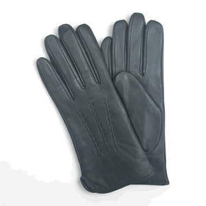 Women’s Genuine Leather Wool Lined Touchscreen Gloves-TruClothing