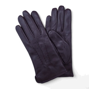 Women’s Genuine Leather Wool Lined Touchscreen Gloves-TruClothing
