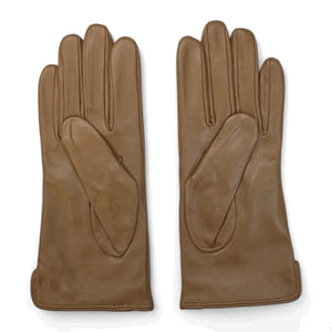 Women’s Genuine Leather Wool Lined Touchscreen Gloves-TruClothing