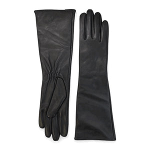 Women’s Genuine Sheepskin Leather Elbow Length Gloves-TruClothing