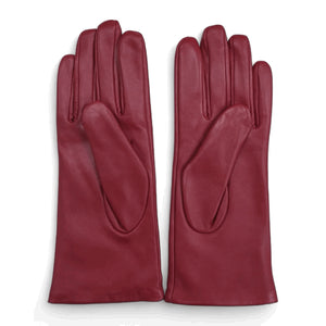 Women’s Leather Studded Wool Lining Fashion Gloves-TruClothing