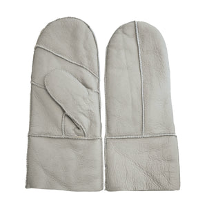 Women’s Premium Leather Shearling Wool Lining Gloves-TruClothing