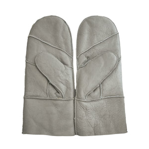 Women’s Premium Leather Shearling Wool Lining Gloves-TruClothing