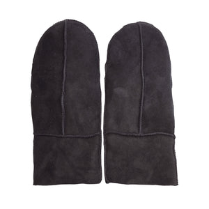 Women’s Premium Suede Leather Shearling Wool Lining Gloves-TruClothing