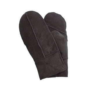 Women’s Premium Suede Leather Shearling Wool Lining Gloves-TruClothing