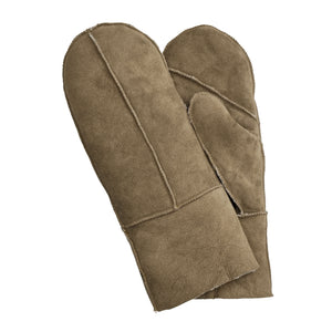 Women’s Premium Suede Leather Shearling Wool Lining Gloves-TruClothing