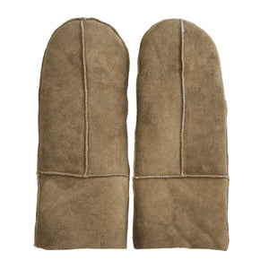 Women’s Premium Suede Leather Shearling Wool Lining Gloves-TruClothing