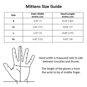 Women’s Premium Suede Leather Shearling Wool Lining Gloves-TruClothing