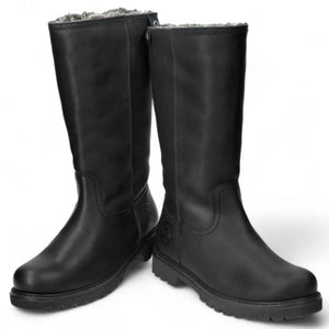 Bambina B60 - Women's Black Knee High Leather Boots - Panama Jack - 3