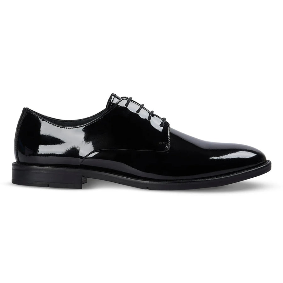 Beaumont - Men's Black Patent Leather Derby Shoes - Paul Andrew - 1