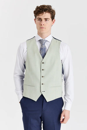 Completo da marinaio Belmont con gilet Belmont Sage - Paul Andrew - 6
