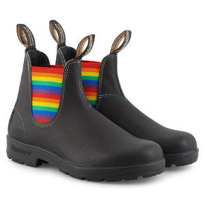 Blundstone 2105 Black Rainbow Leather Chelsea Boots Ankle Boots Slip On - Blundstone - 2
