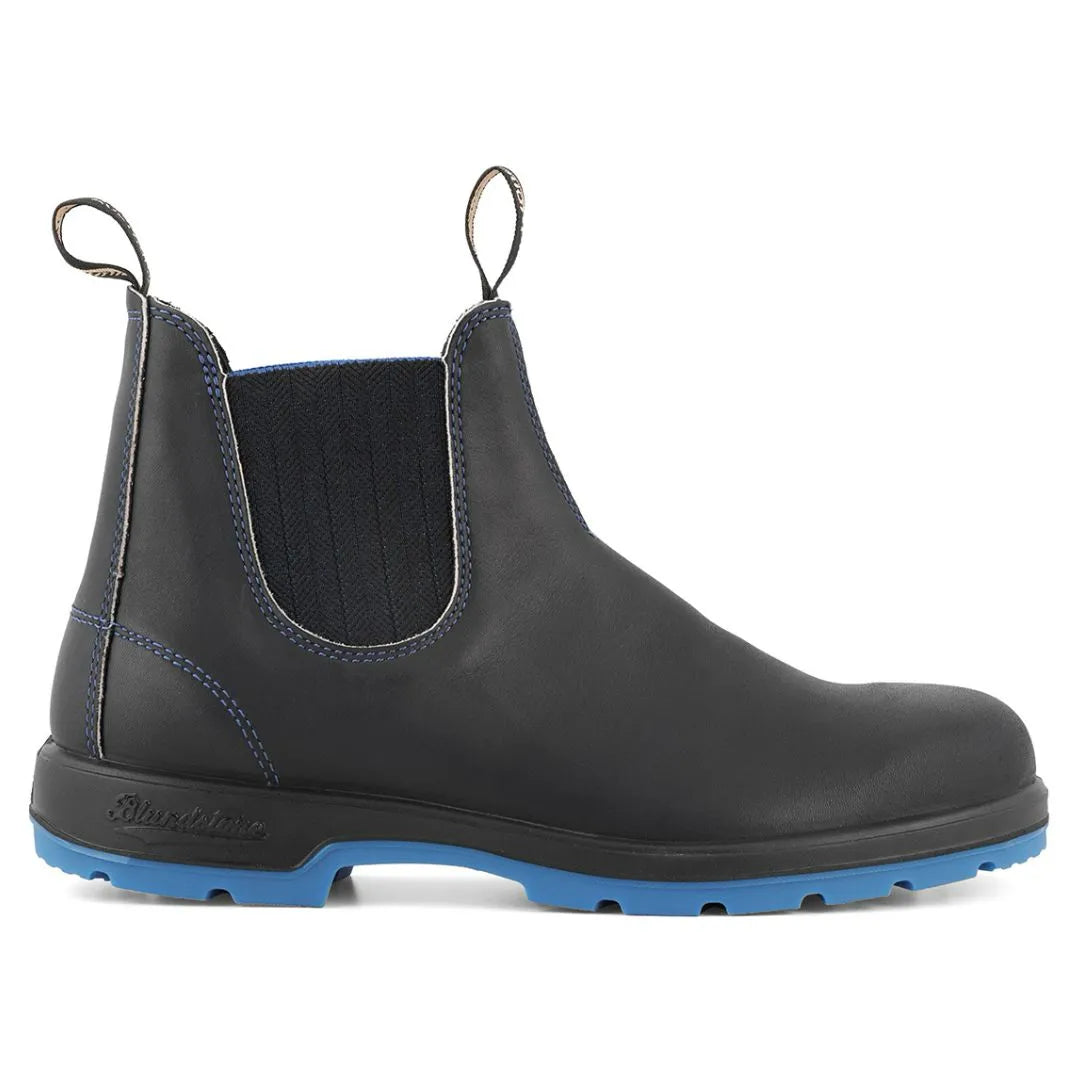 Blundstone 2343 Black Blue Slip On Chelsea Boots - Blundstone - 1