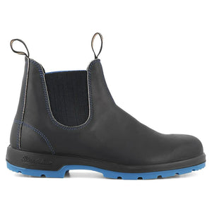Blundstone 2343 Black Blue Slip On Chelsea Boots - Blundstone - 1